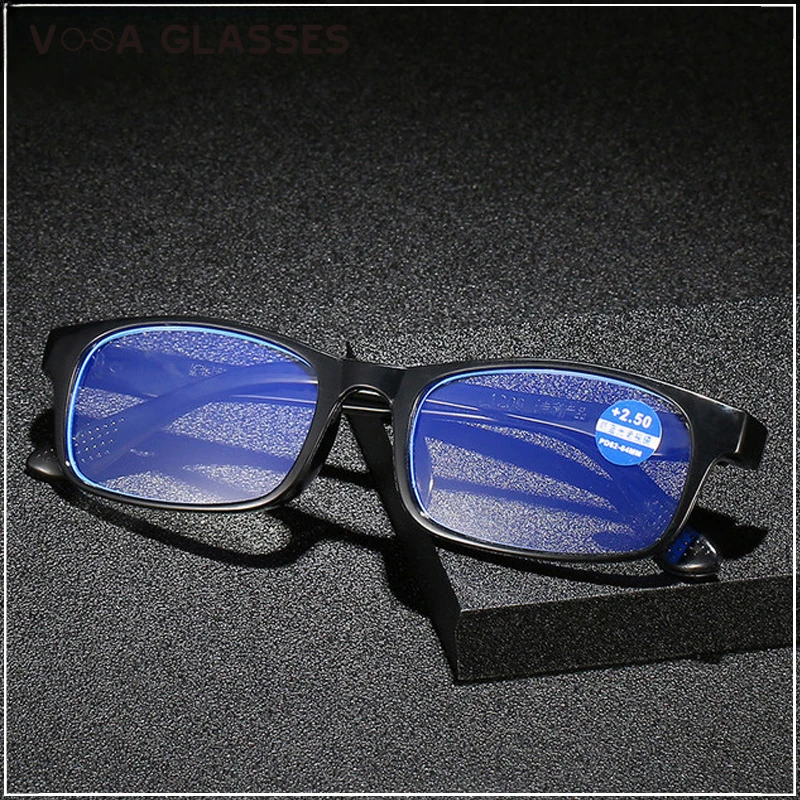 Women Men Anti Blue Light Blocking Reading Computer Glasses For Men Magnetic Therapy Activated Carbon Presbyopic Eyewear