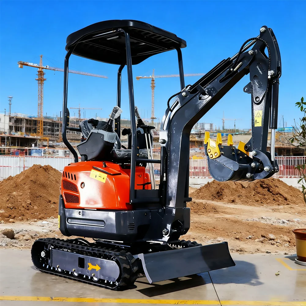 Многофункциональный микроэкскаватор 2000 кг. |   Бесплатное гидравлическое быстроразъемное соединение + ведро 300 мм |   Идеально подходит для садов, сноса в помещении и му