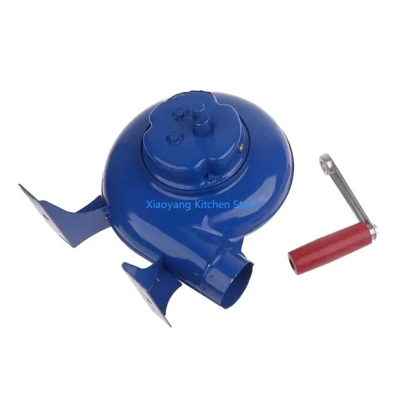 69HC مروحة يدوية محمولة 150 وات 120 وات 80 وات شواء شواء حداد صغير مروحة نفخ