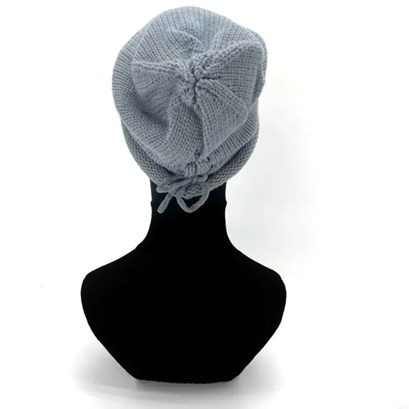 فضفاض مترهل قبعة صغيرة الكروشيه محبوك قبعة بونيه قبعة الجمجمة قبعة الشتاء محبوك قبعة