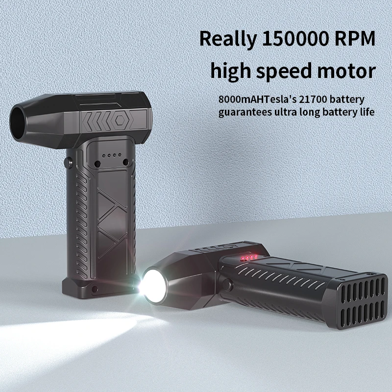 

110000RPM/150000RPM Turbofan Mini Turbo jet fan Multifunctional Electric Air Blower Portable Fan Blowing Strong dust removal