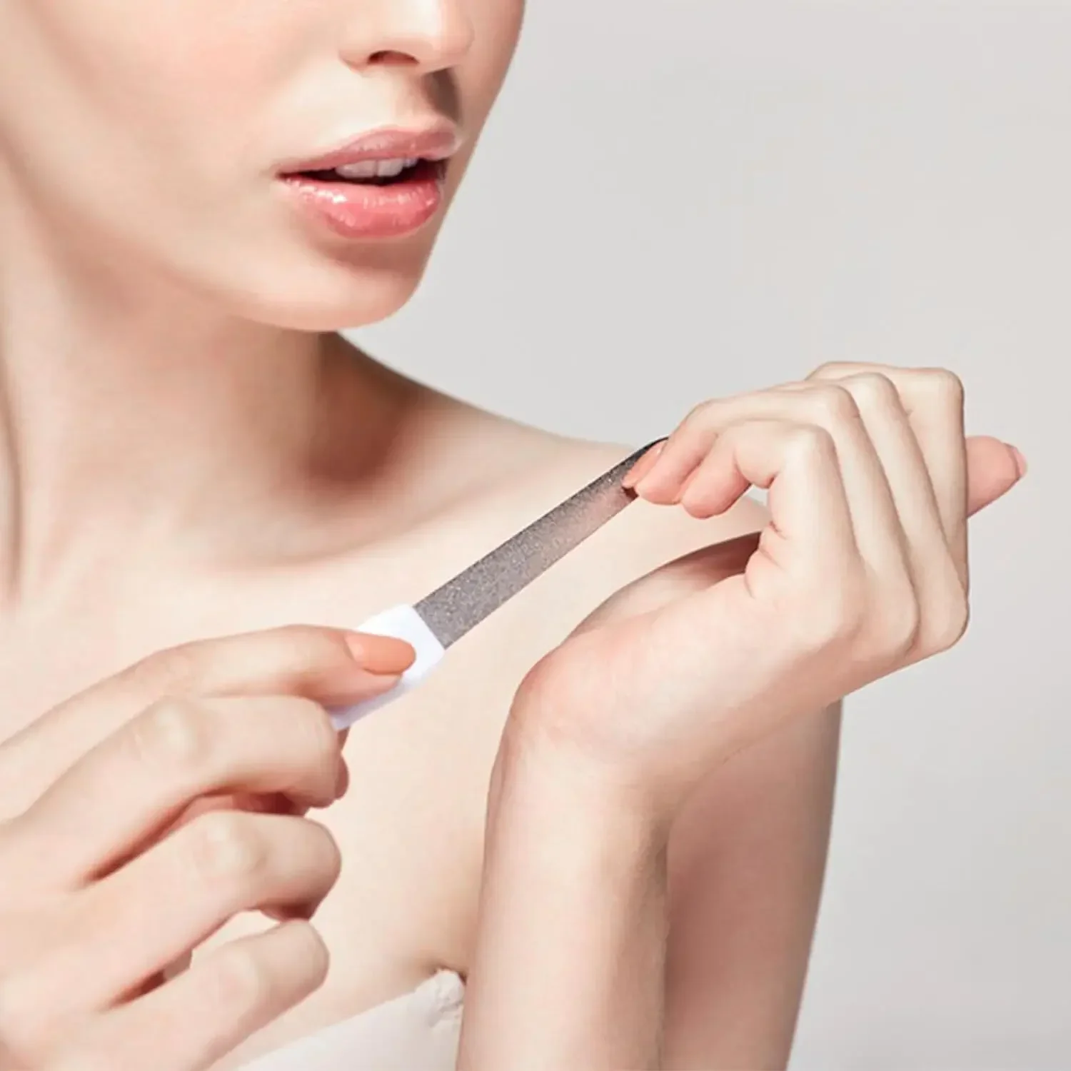 ネイルファイル ダブル DIY ネイルアート プロ仕様 3個入り メタルネイルファイル 両面 高品質 ネイルファイル マニキュア ペディキュア 美容ツール