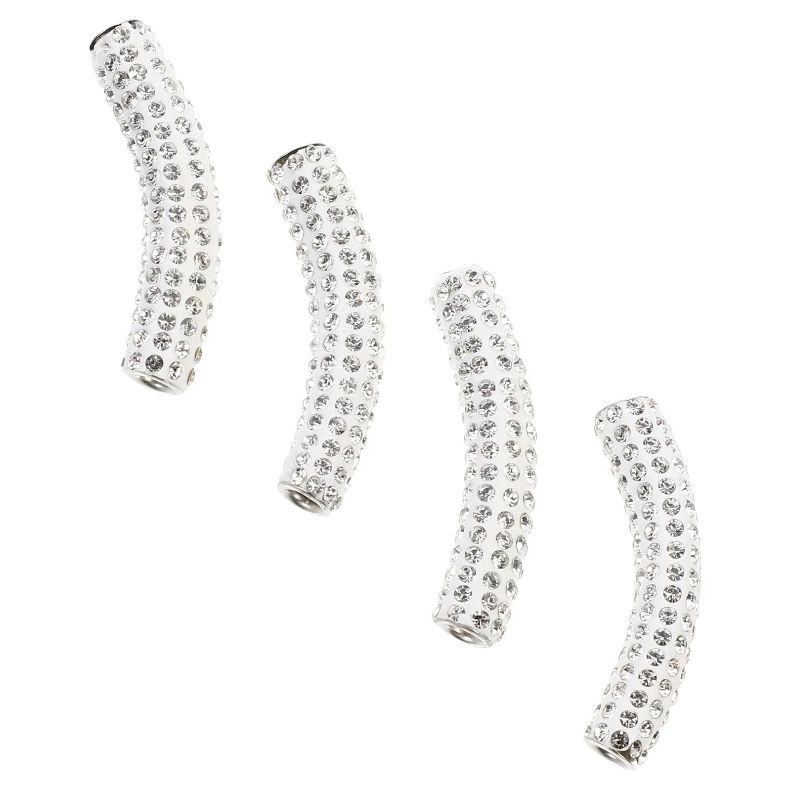 

4 Pcs Metal Shoelace Decorative Buckles Unique Replacement Beads Fashion naments DIY Work Practical Use Easy Install