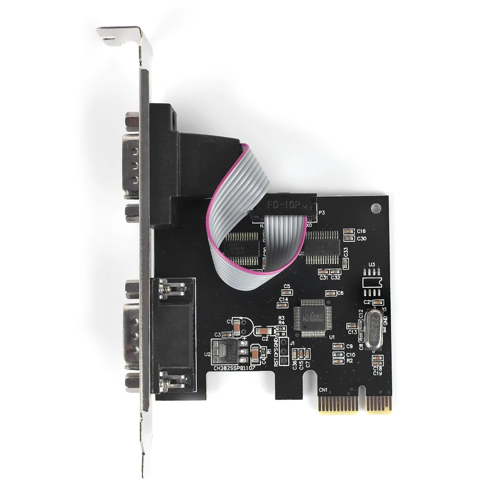 Computer Expansion Card Computer Adapter PCI-E Serial Card for Windows98/98SE/ME/2000/Xp/Server 2003/Xp 64Bit/ Vista