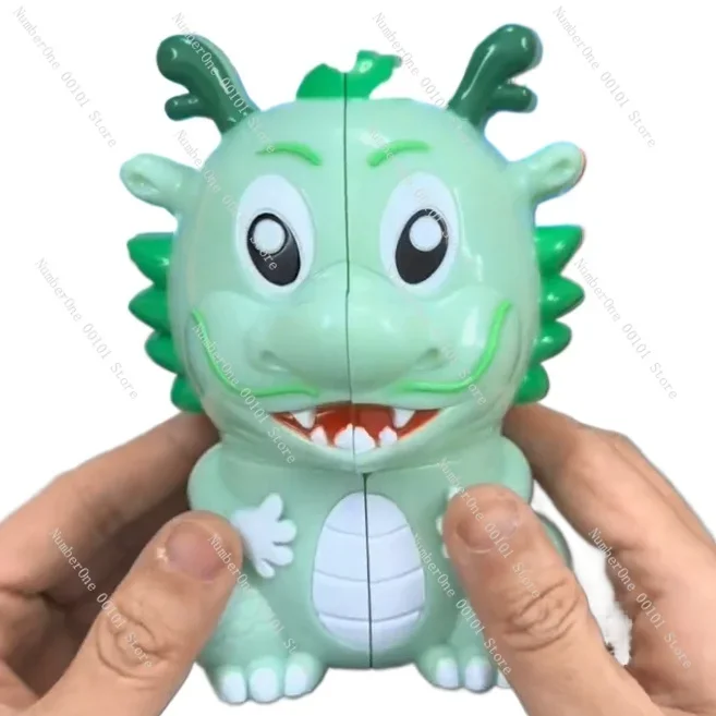 Puzzle spinning and funny second-order animal toy