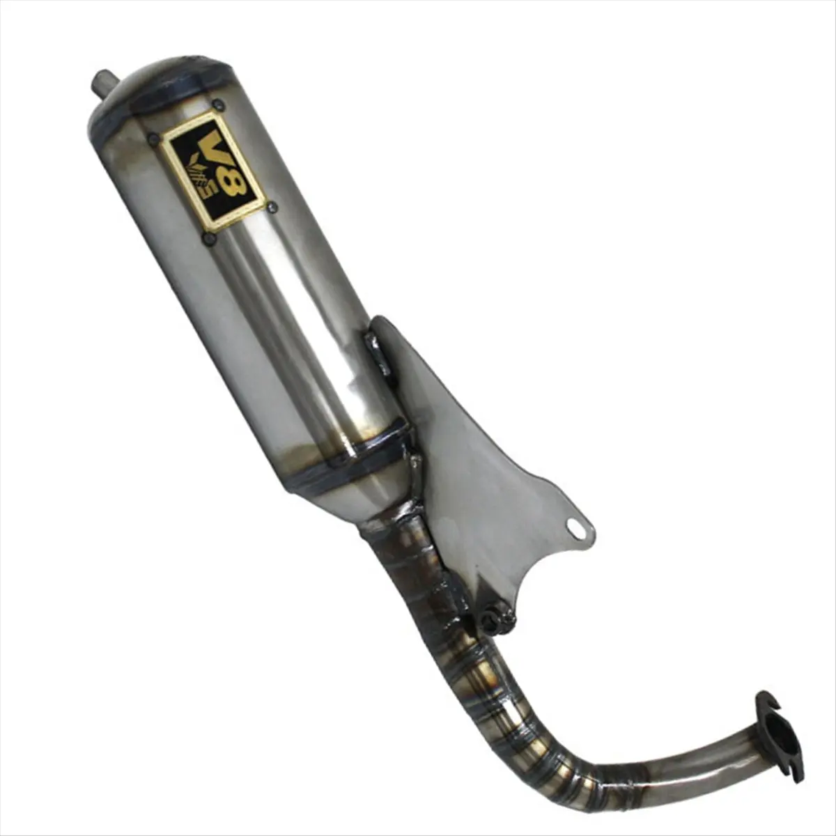 *ESTR Motorcycle Exhaust Pipe V8 Large Displacement for Jog V8 Exhaust System Modified Exhaust Pipe