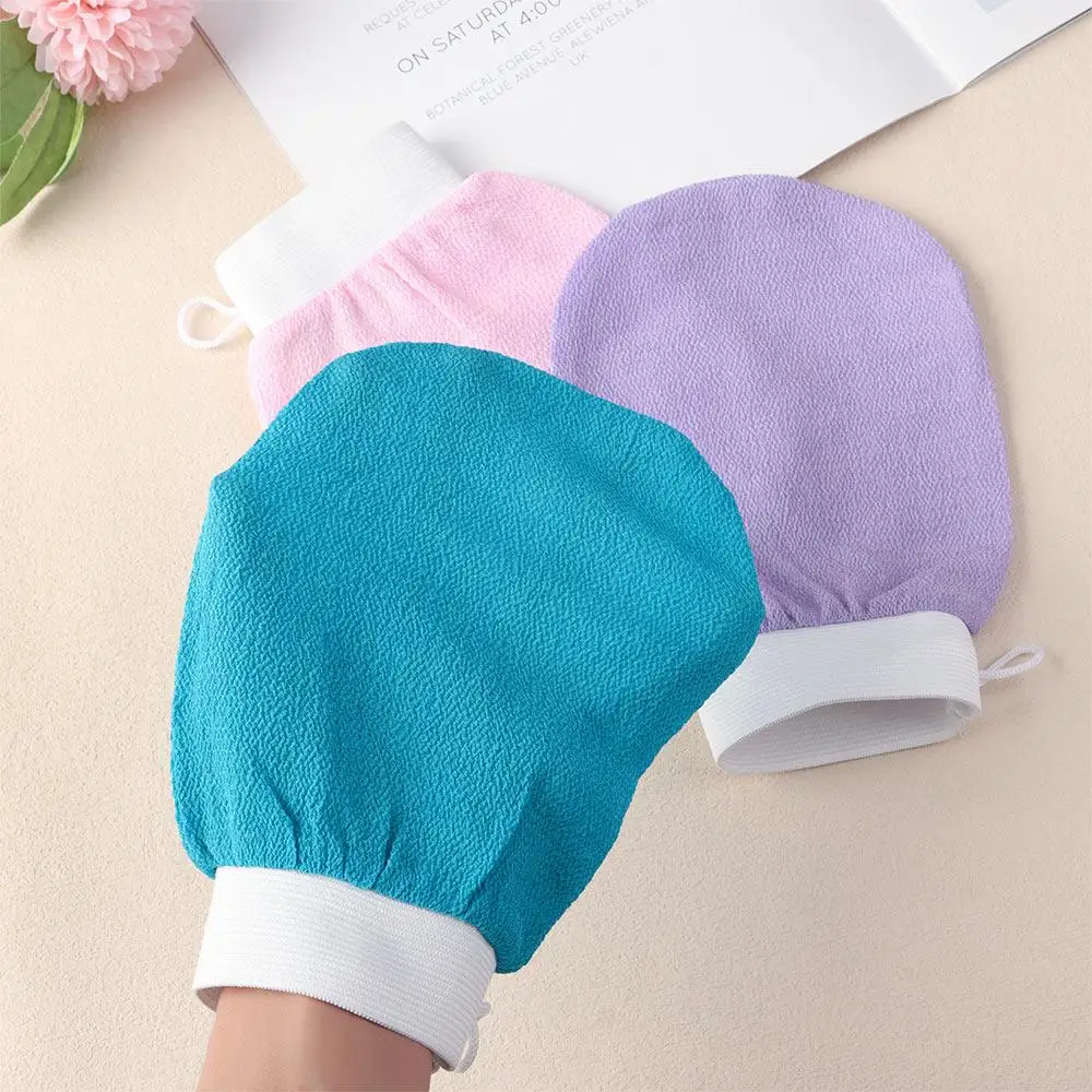 1Pc Hot Moroccan Hammam Exfoliating Mitt Kessa Scrub Glove Preparation Durable Shower Scrub Gloves Body Facial Tan Massage Mitt