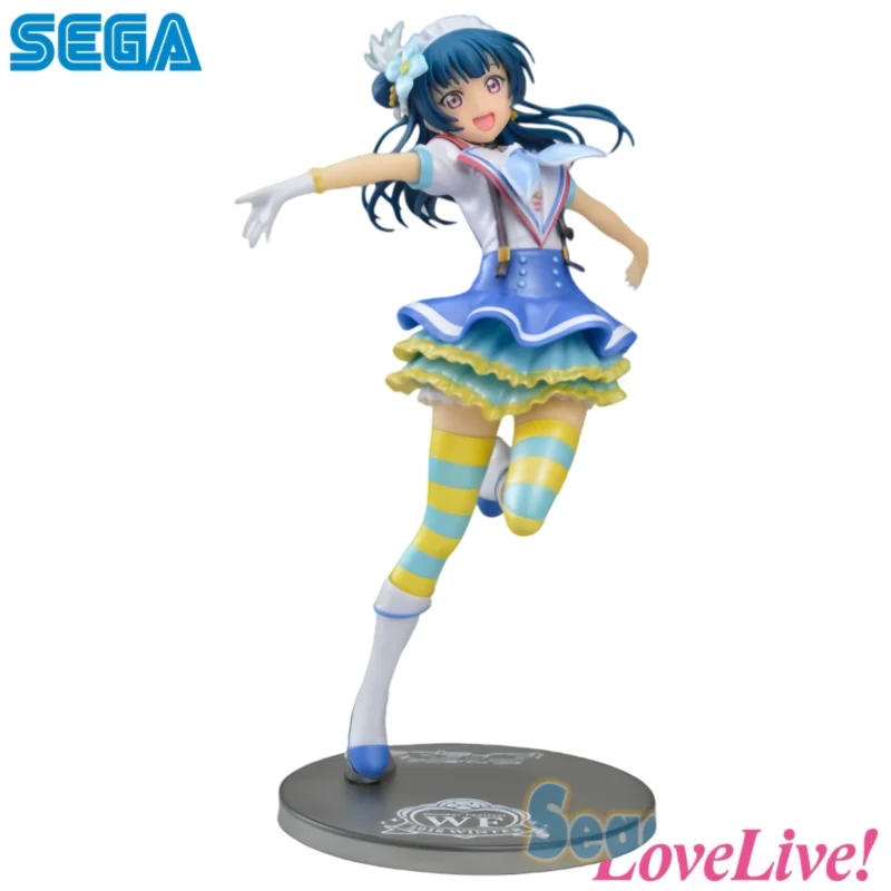 

В наличии Sega Original Lovelive! Цусима Йошико, экшн-фигурка, модель куклы, новые игрушки в штучной упаковке, модель гаража, коллекционная