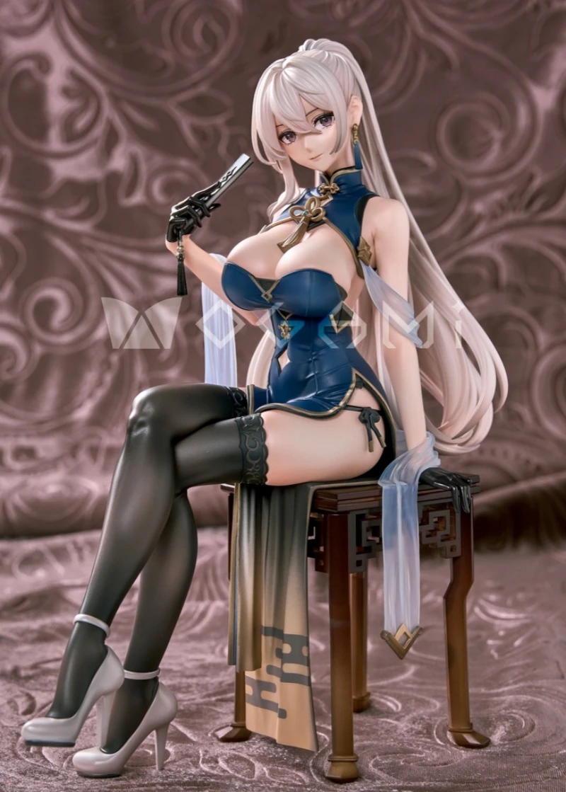 

Набор фигурок из смолы «Девушка в Cheongsam» 1/6, неокрашенный комплект из смолы для гаража, модель GK