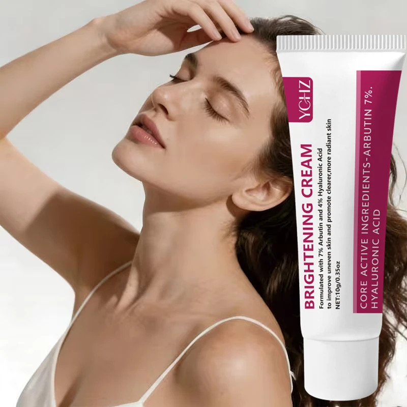 Skin Brightening Cream, Containing 7% Arbutin + Hyaluronic Acid, Niacinamide, Suitable for Blemishes, Freckles, and Dullness, Contains Aloe Vera, Provides Hydration, Suitable for All Skin Types, Deep Moisturizing Cream 20g