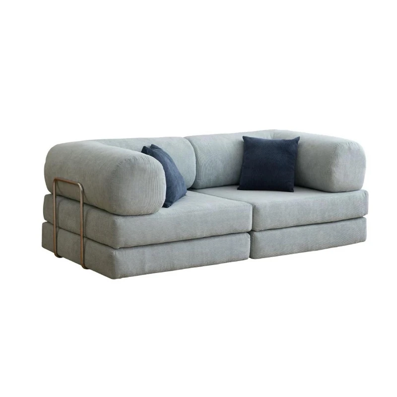 

Ретро-диван-кровать из компрессионной ткани, складной, разборный, моющийся, модульный, для небольших квартир