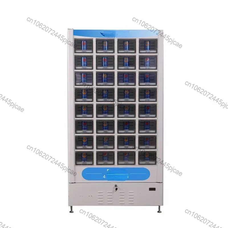 Intelligent Self-Service Refrigerated Fresh Food Locker Vending Machine High-Performance Technology Video Support