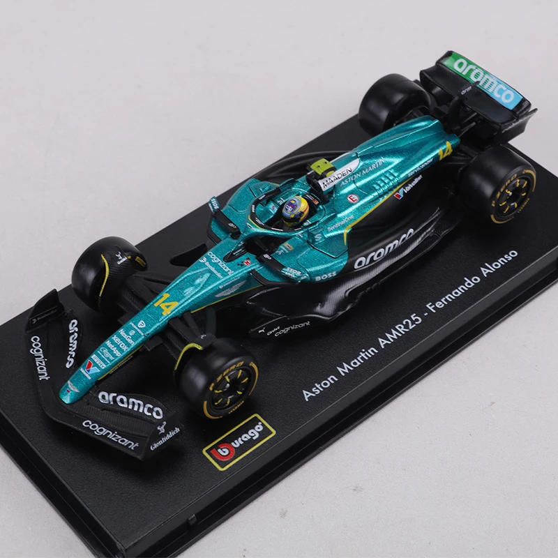 ブアルゴ-1-43-f1レーシングカー-アストンマーティン-amr25-フォーミュラワンチーム-合金モデルカー