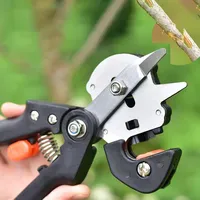 Multi-function Garden Grafting Scissors Shears 2-in-1 Pruning Cutting Tools for Fruit Tree Branch Vaccination