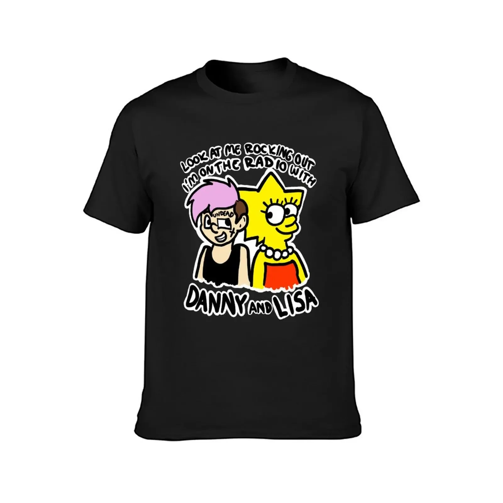 Danny and Lisa T-Shirt customs design your own customizeds baggy shirts graphic shirts Men's t-shirt