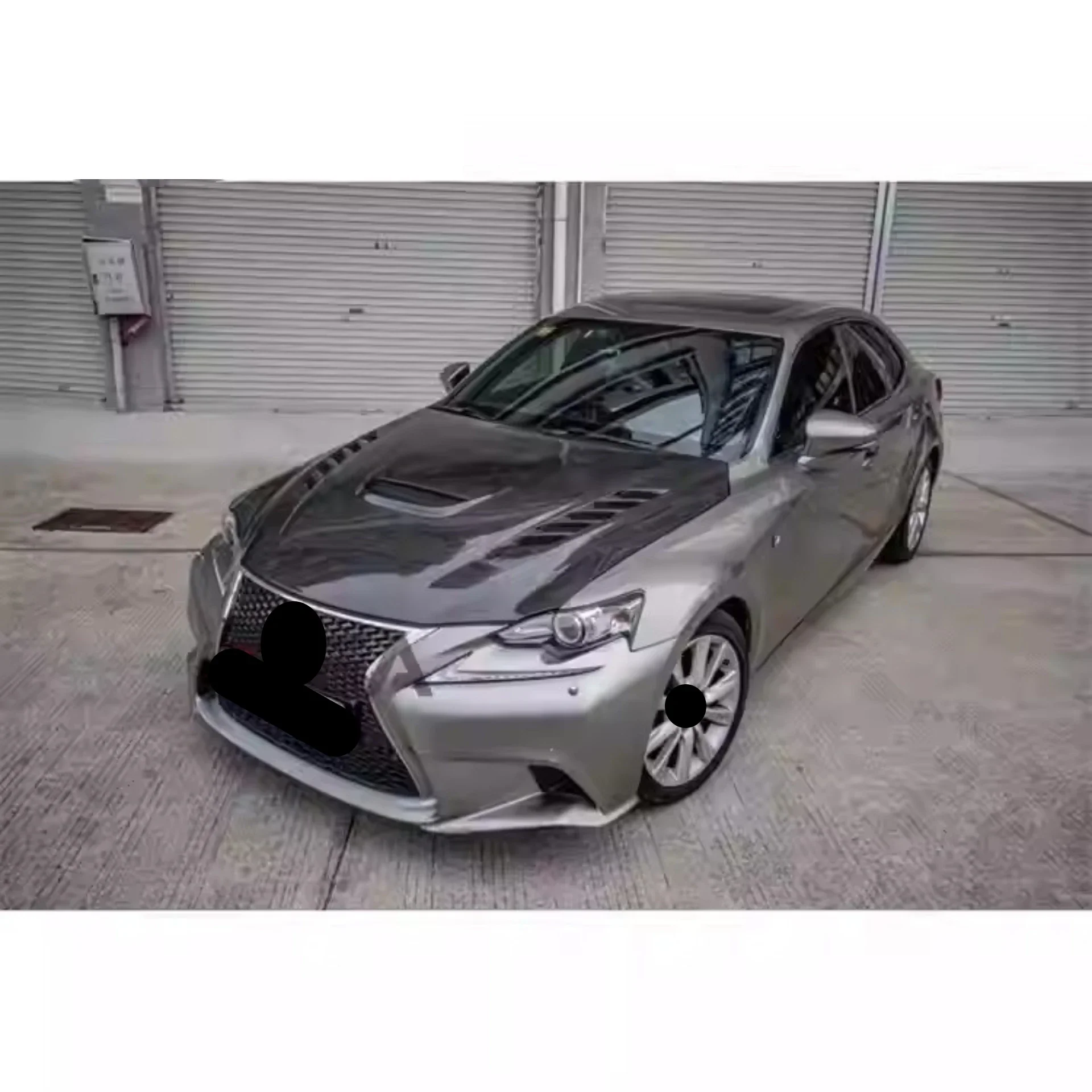 Body Kit Carbon Fiber Engine Hood Engine Cover for Lexus IS200T IS250 IS300 2013-2019 Convert Bonnet Car Accessories