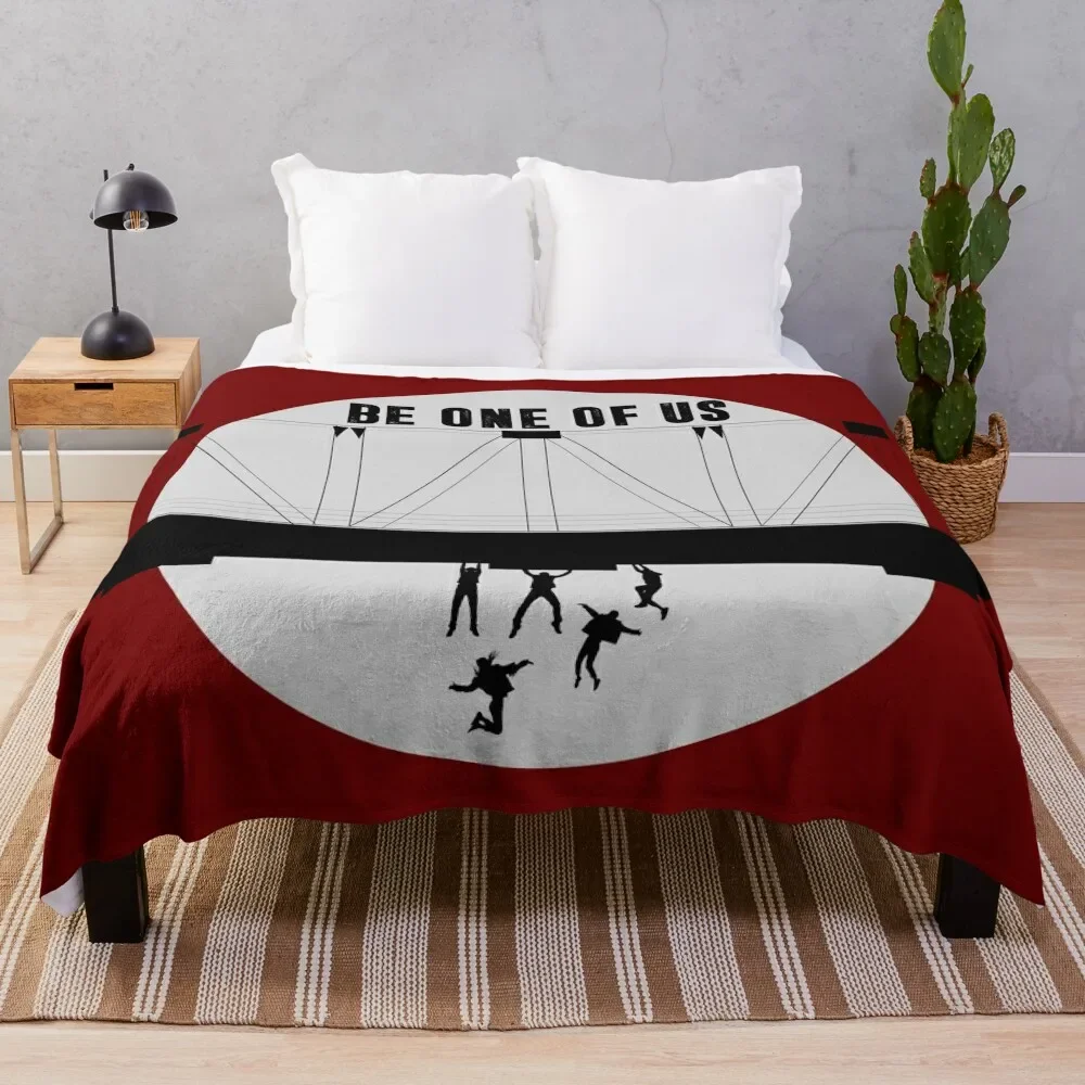 

Be One Of Us The Lost Boys Throw Blanket halloween Quilt Soft Plush Plaid Hair Blankets