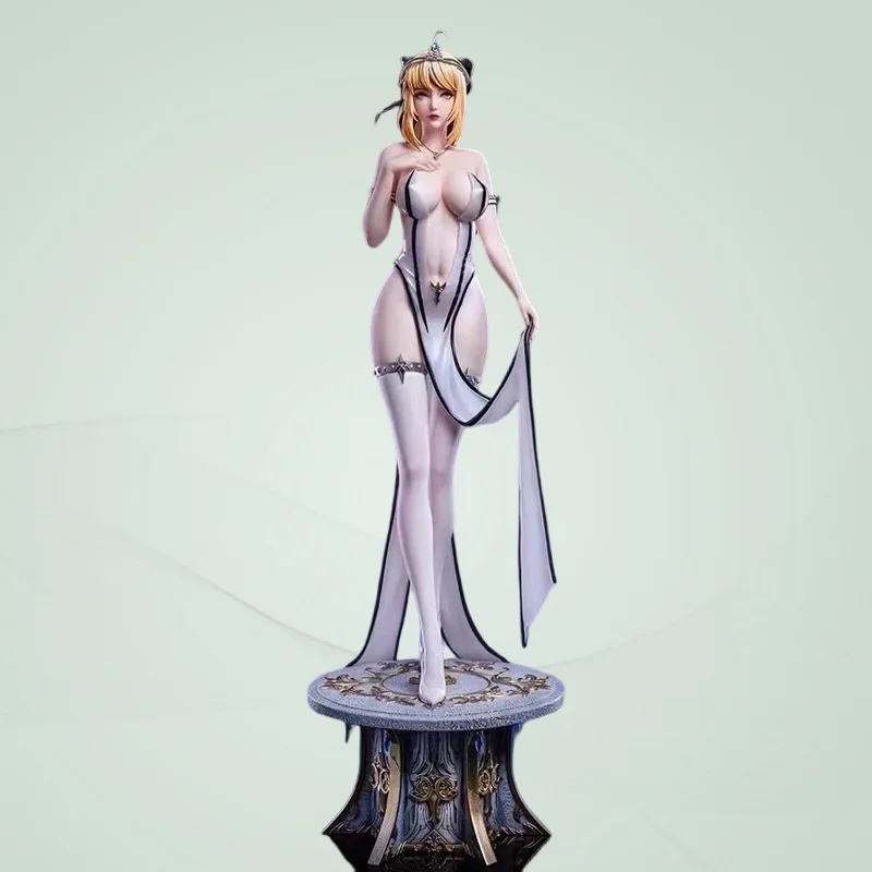 

Fate Saber Altria Dinner Dress Pvc Figure 55Cm Height Anime Figurine Adult Collectible Home Decoration Desktop Ornament