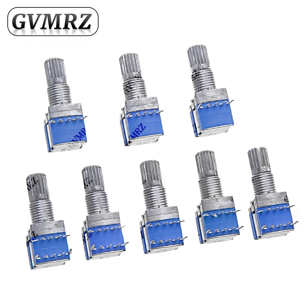 

5 шт. поворотных переключателей RS1010 с валом 15 мм, 1P2T-1P6T, 2P2T-2P4T, селекторные переключатели