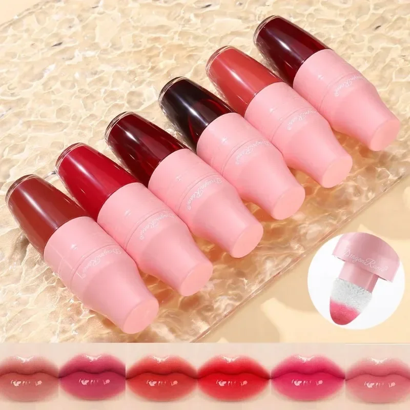 Water Glossy Lip Gloss Lipstick Makeup Moisturizing Liquid Lip Tint Stain Long-lasting Waterproof Lip Glaze Korean Cosmetics