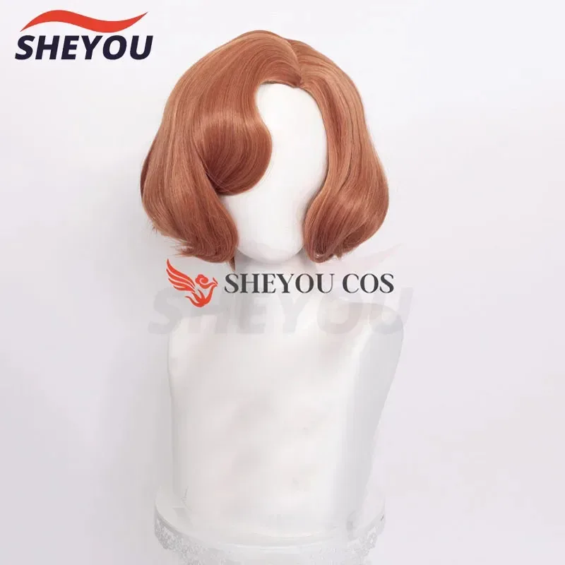 

NewThe Queen's Gambit Beth Harmon Cosplay Wig Brown 20s Women Retro Wavy Hair Wig Wig Cap2025