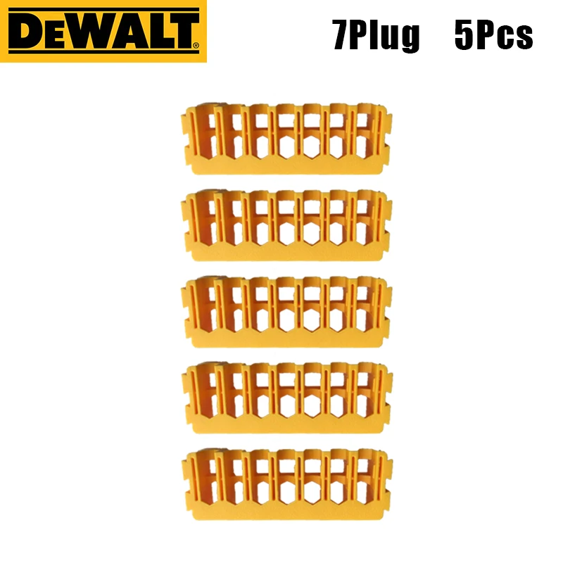 DEWALT Screwdriver Batch Head Rack Five-Hole Seven-Hole Eight-Hole Drill Shelf Power Tool Parts Separator