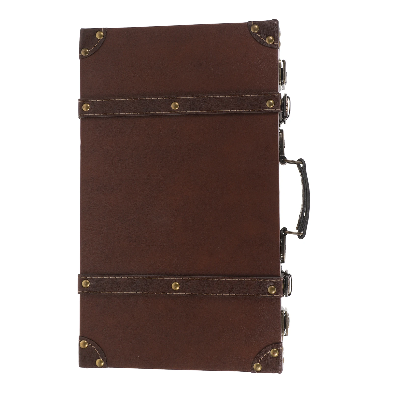 

Vintage Style Trunk Luggage Retro Decorative Storage Box Vintage Suitcase for Clothing Store Window Display Photo Props