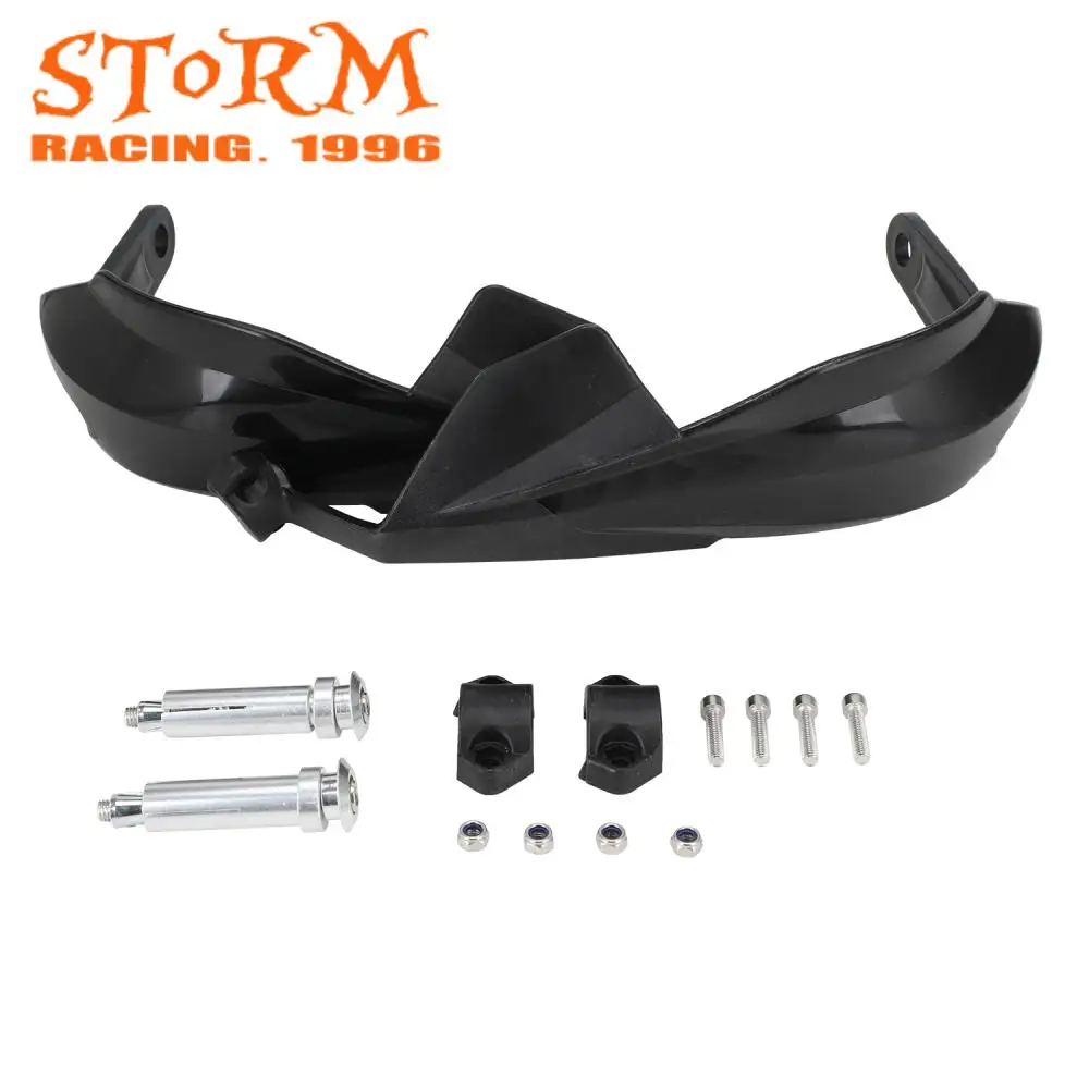 Protetores de mão e kit de montagem para motocicleta, proteção para guidão de motocross para honda ktm kawasaki yamaha universal bicicleta plástico