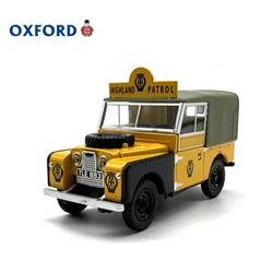 OXFORD Diecast 1:43 Scale 88 Highland Patrol Off Road Vehicle Alloy Car Model Finished Product Simulation Toy Gift Static Model