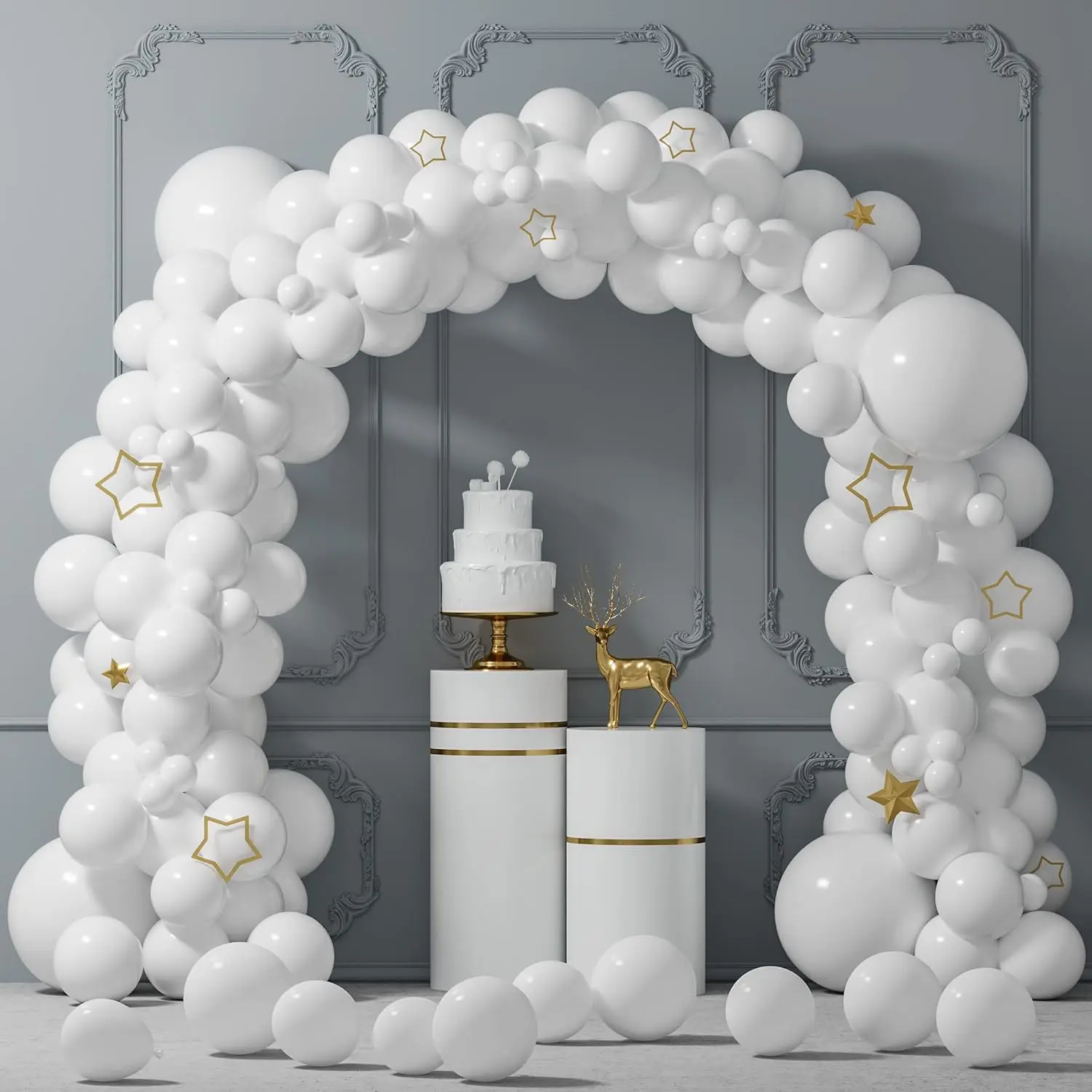 149-teiliges mehrfarbiges Latex-Ballonkranz-Bogen-Set, geeignet für Geburtstag, Abschlussfeier, Hochzeit, Party-Dekoration