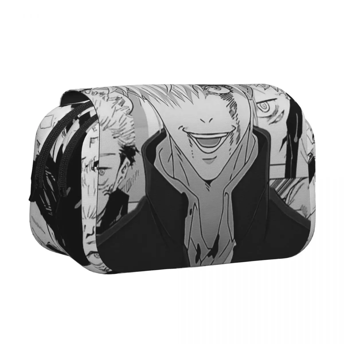 JJK Anime Gojo Satoru Jujutsu Kaisen Pencil Case Pencil Pouch Hard Shell Leather Big Capacity Pen Box Pencil