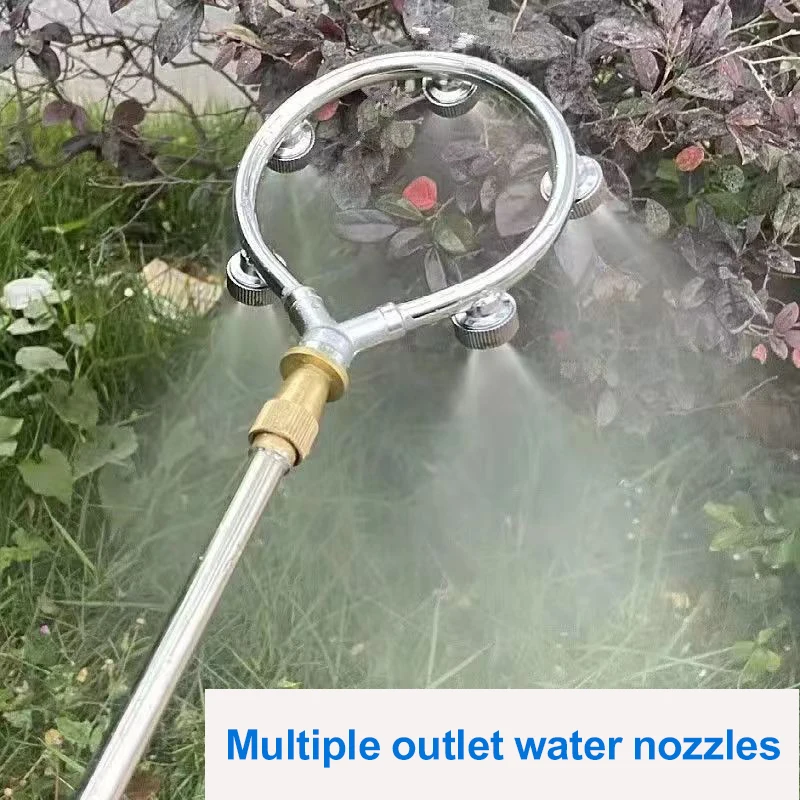 

The nozzle of the high-pressure atomization nozzle water pipe is used for watering gardens and seedlings