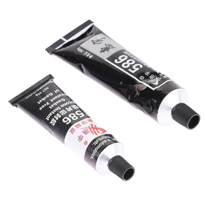 Car Sealant Glue 586 Black Silicone Free-Gasket Automobile Sealant Repairing Glue Adhesive Waterproof Oil Resistance Sealant