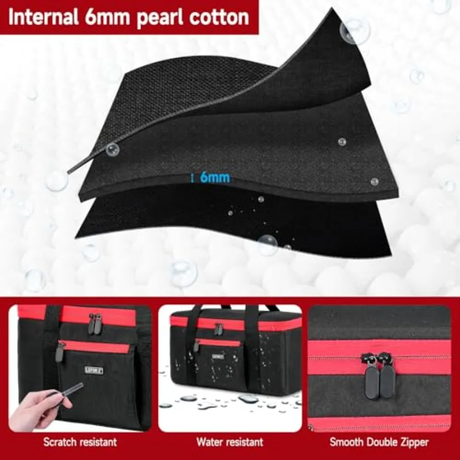 Air Compressor Bag Compatible with Milwaukee M18 Inflator 284820 277120 Air Pump Carrying Case Fits for Milwaukee Tools Accesso