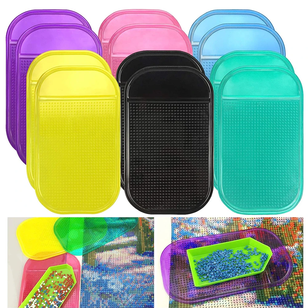 

Diamond Painting Anti-slip Mats Car Dashboard Sticky Mat for Holding Tray 5D Diamond Embroidery Accessories