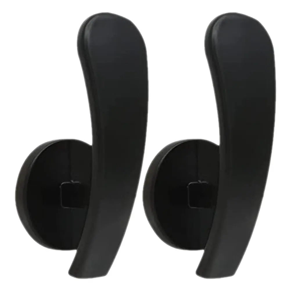 2Pcs Curtain Wall Hook Aluminum Alloy Tieback Hooks Easy Install Strong Curtain Holdbacks for Living Room Bedroom Wedding