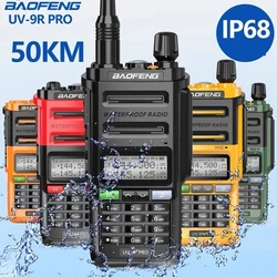 Baofeng UV-9R PRO Walkie Talkie Long Range IP68 Waterproof vhf and uhf High Power Radios Upgraded Of UV9R Two Way Radios