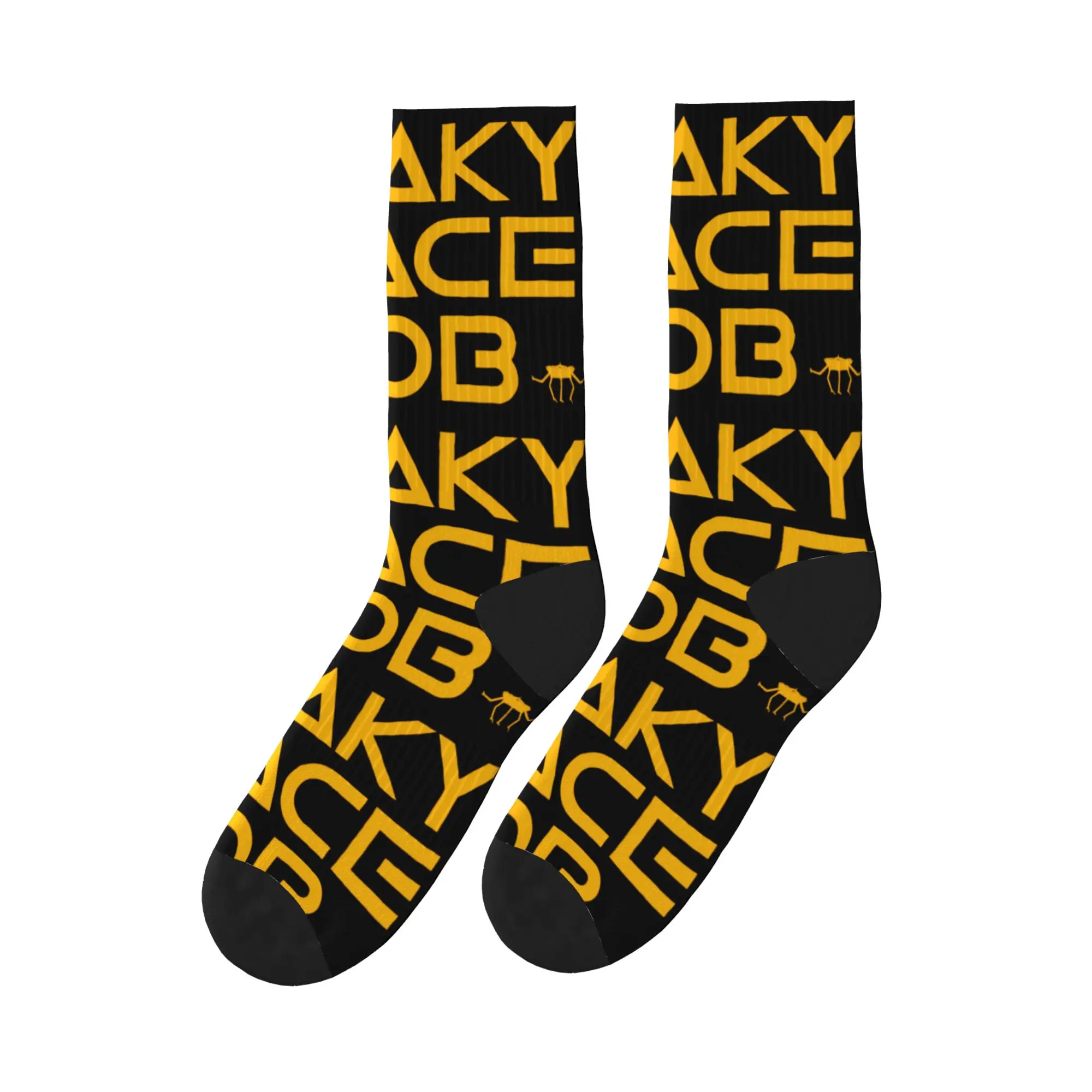 Men Socks Leaky Space Blob Project Hail Mary  Stockings Anti Sweat Breathable Socks Winter Harajuku Pattern Running Sports Socks