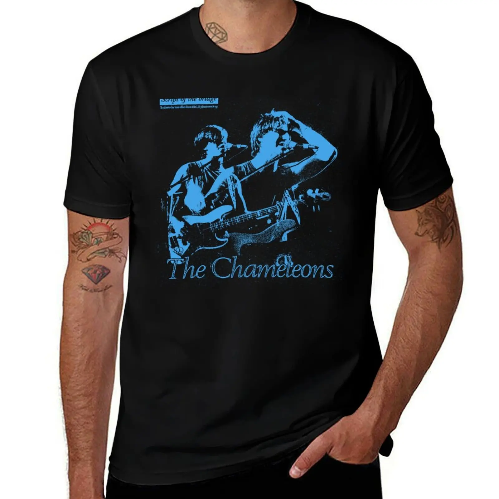 

The Chameleons Script of the Bridge tribute t shirt T-Shirt cotton t shirt pack man t shirt summer T-shirt
