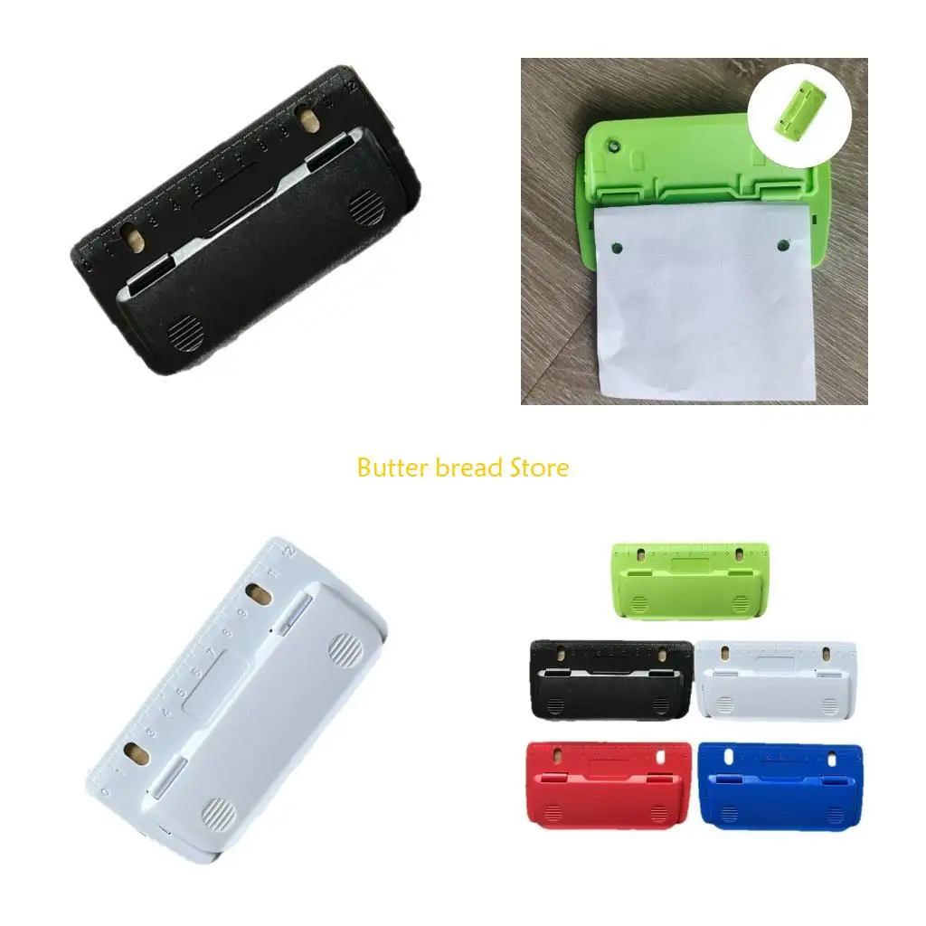 

W89C 3 Sheets Capacity, Compact Handheld Hole Punches for Home Office and School Use