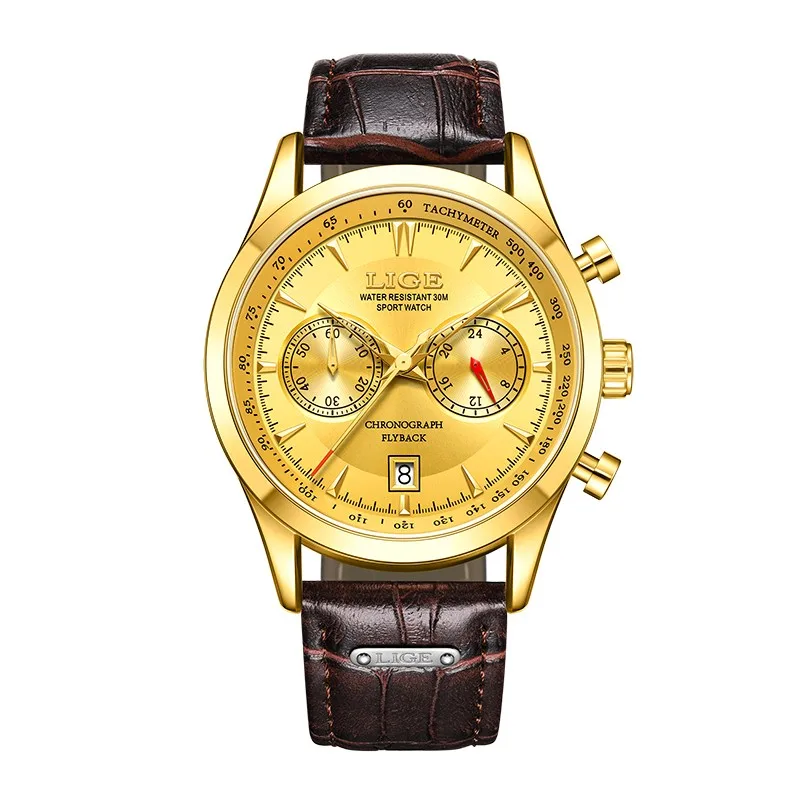 Men's Fashion Automatic Waterproof Quartz Watch