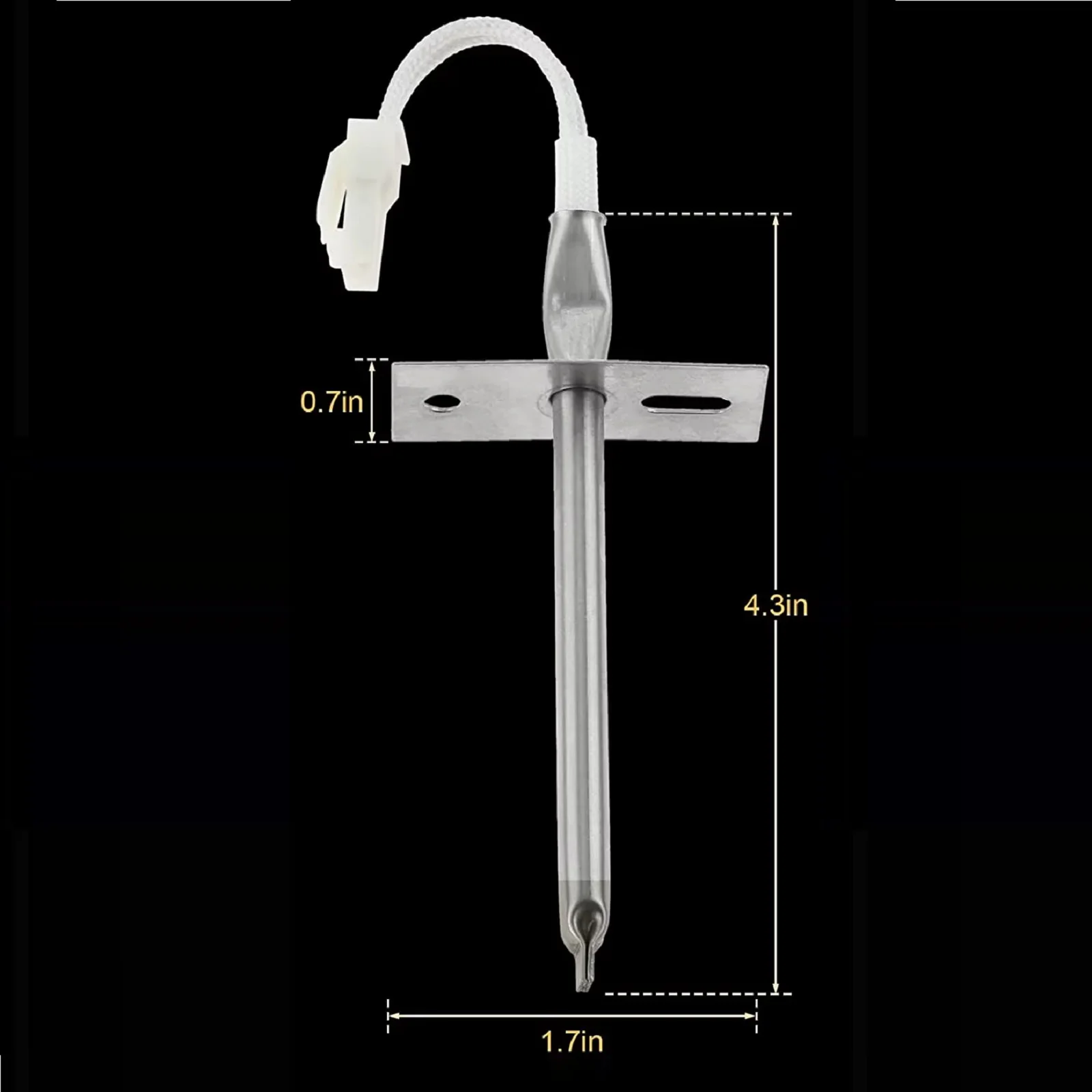 WPW 10131825   Whirlpool Maytag KitchenAid Jenn-Air 用オーブン温度センサー交換品 4455636   WPW 10131825 VP PS 11748765   AP 6015486