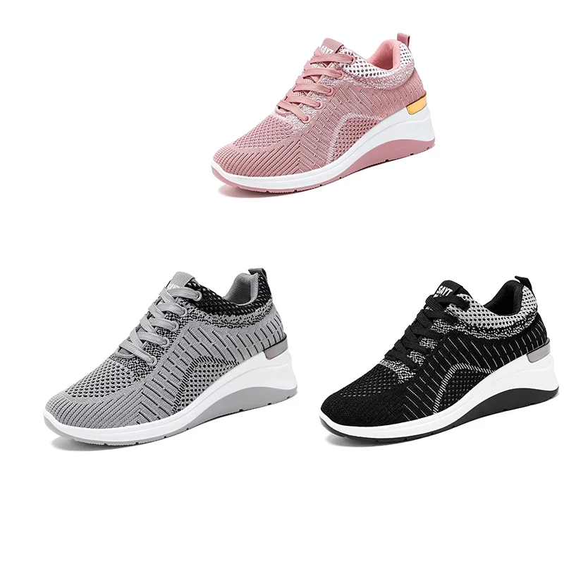 

Orthopedic Sneakers Non Slip Outdoor Gym Workout Walking Women’s Breathable Lightweight Arch Support Running Shoes Wedge