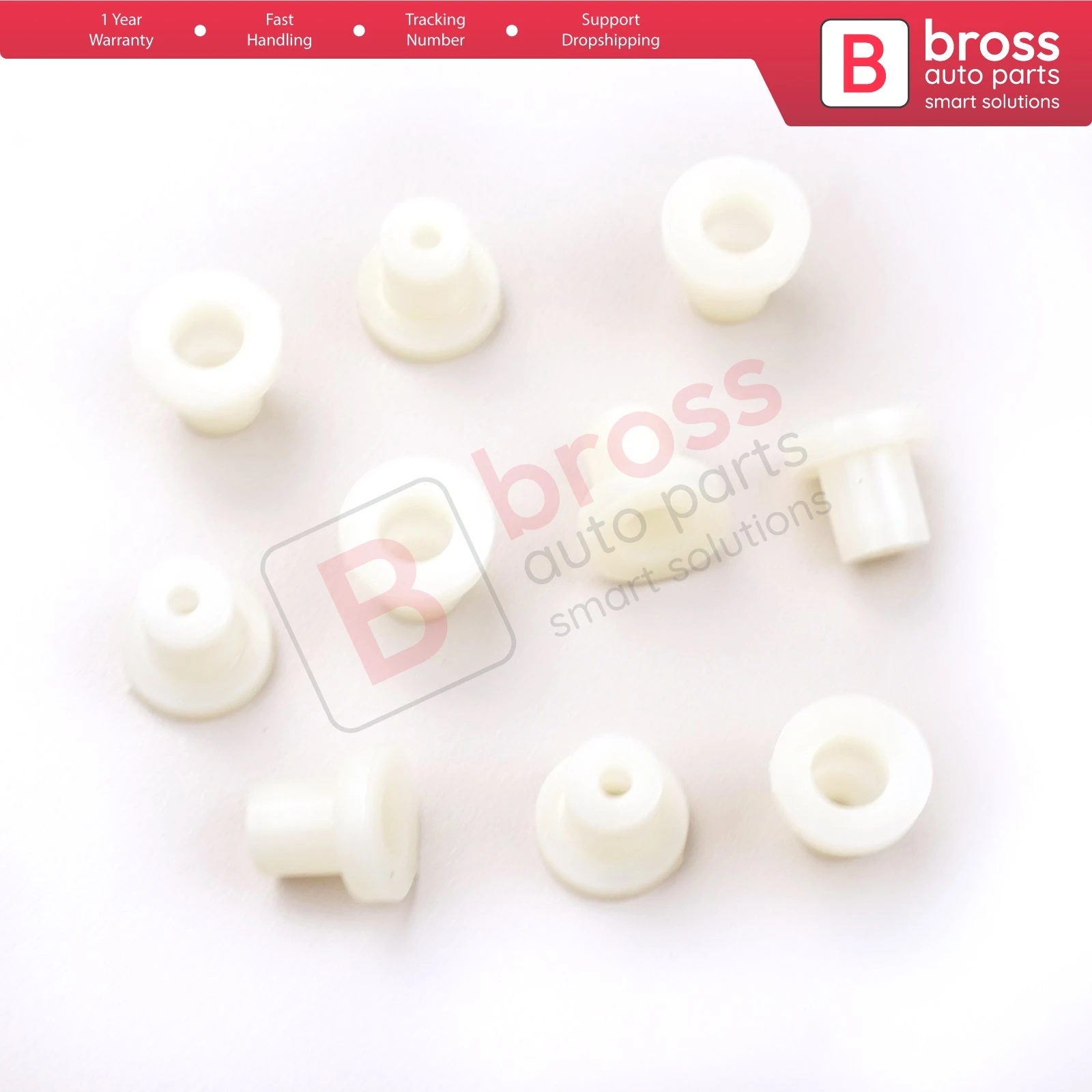 Bross Auto Parts BCP002 10 Pieces Cable End Rope Dowel for Window Regulator Winder Mechanism Type BCP002 Fast Handling