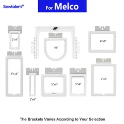 Melco Amaya Bravo XT/XTS EMT16X Plus Bernina E16 machine with 8in1 magnet fast Frame Kit Magnetic embroidery Hoop Mighty Hoop