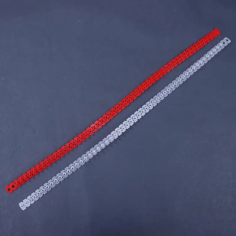 20 PCS Empty Chain Belts Lightweight Convenient Chain Nail Machine Adapter For Ceiling Partition Wall Gypsum Board Wood Board