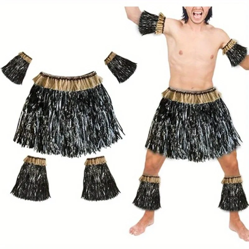 Dive in Summer New Grass Gonna Abiti per uomo e donna Include guanti Coprigambe e squisiti oggetti di scena da spiaggia intarsiati in pizzo