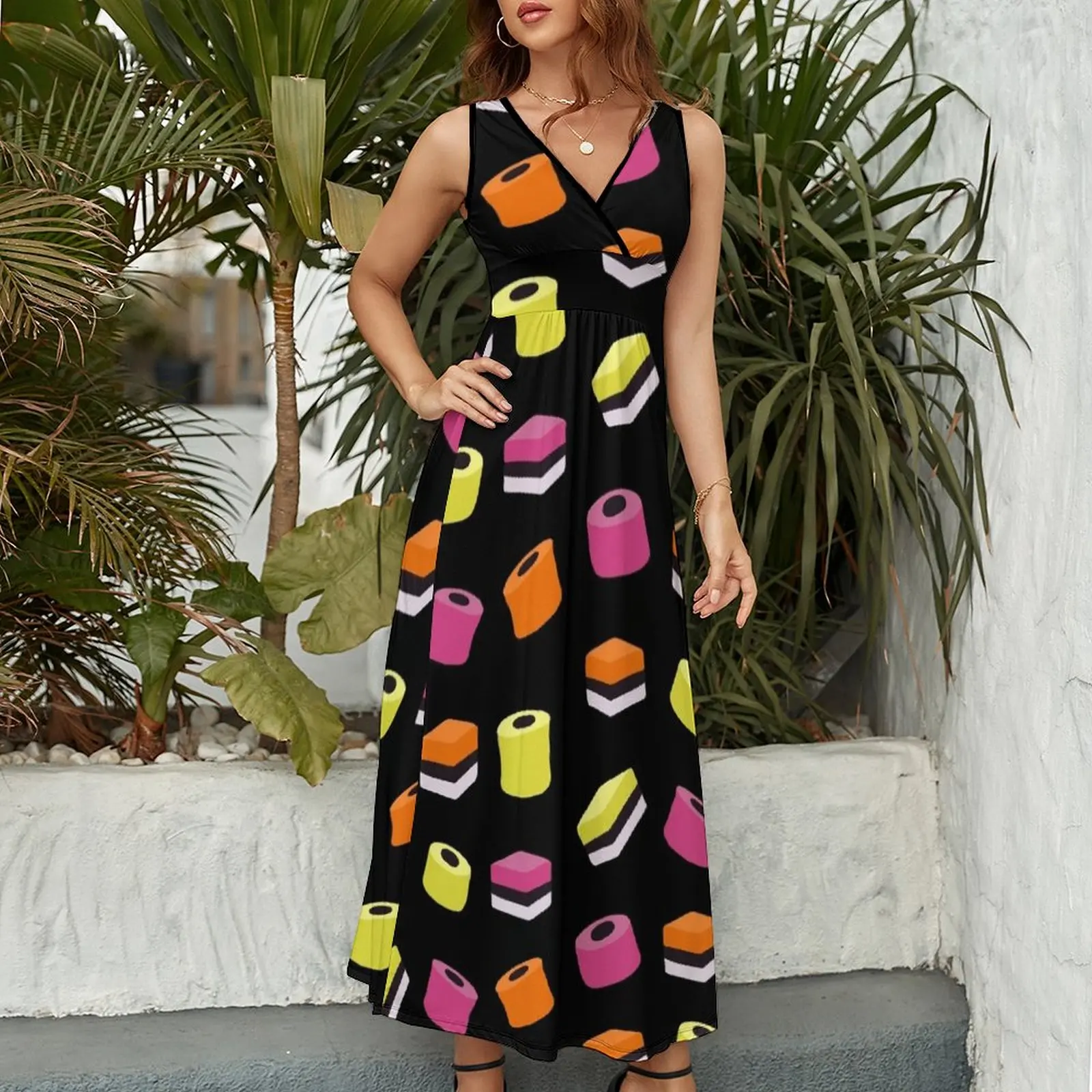 Liquorice Allsorts Sweets Sleeveless Dress women evening dress prom dresses 2023 dresses for special events