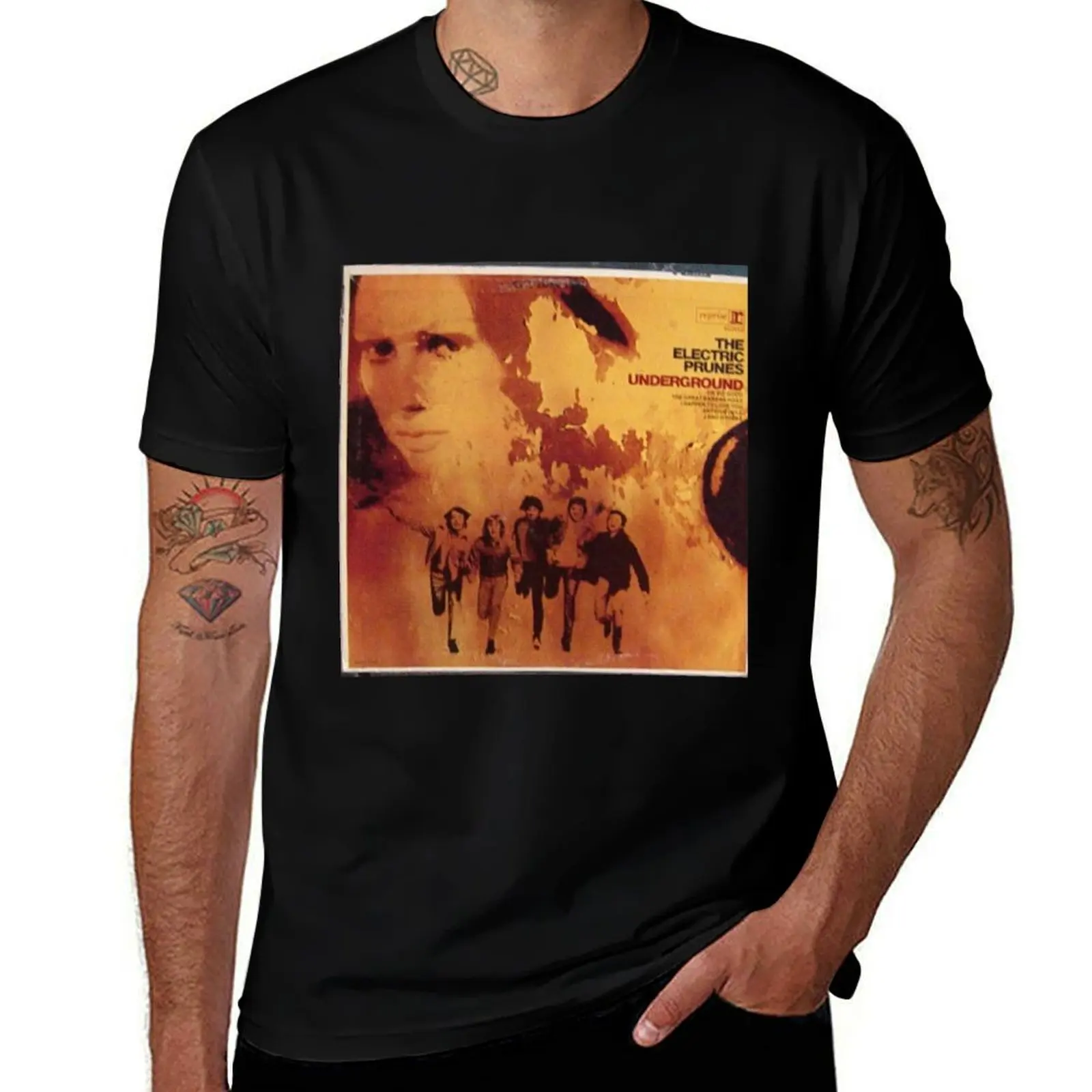 

The Electric Prunes Underground psychedelic, 60's T-Shirt anime stuff fitted t shirts for men