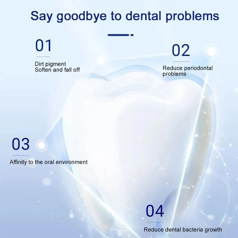 100G Snel Herstellen Tanden Bleken Van Holtes Cariës Verwijdering Van Tandplak Tanden Vergeling Bleekvlekken Herstel Verval